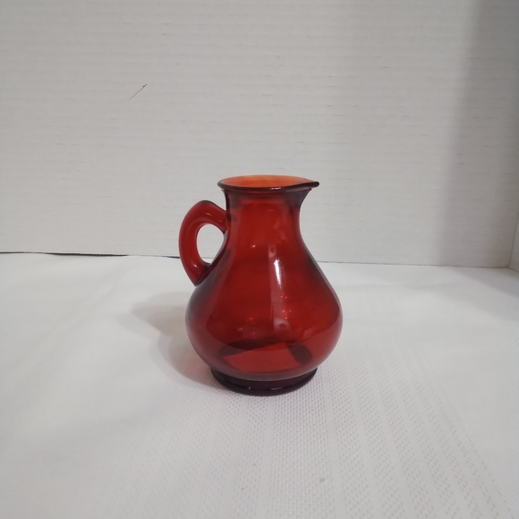1980's  Avon Ruby Red mini pitcher - Picture 2 of 4